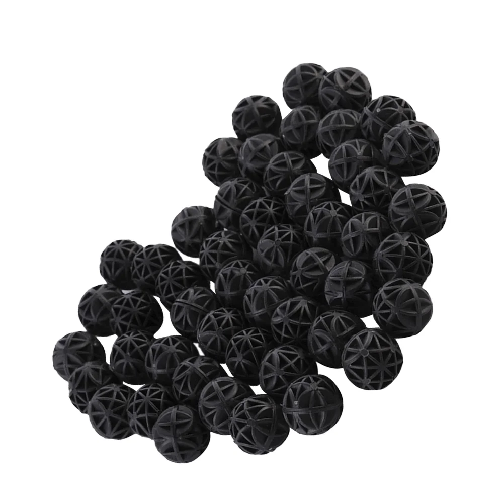 

100Pcs 16mm Fish Tank Filter Aquarium Biological Balls Biochemical Ball Aquarium Filter Ball for Fish Tank Aquarium