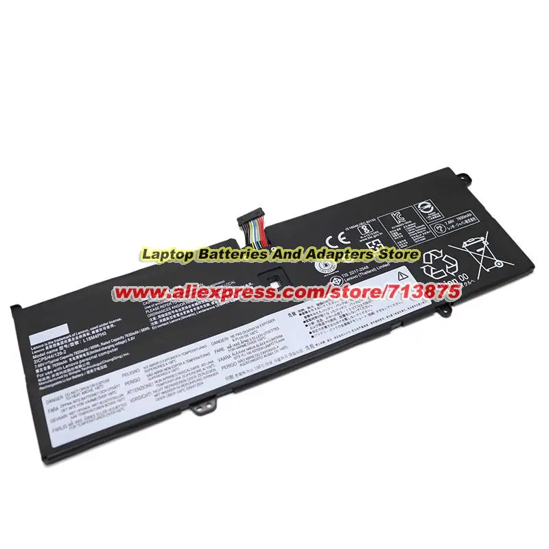 Оригинальный аккумулятор L18M4PH0 L18C4PH0 5B10T11586 для Lenovo Yoga C940 81Q9 серии 5B10T11585 5B10W67374 7 68 В