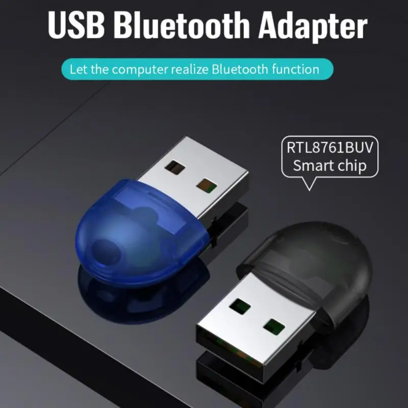 

RTL8761B USB bluetooth-совместимый адаптер приемник ключа для ПК беспроводной мыши геймпад динамик аудио наушники USB передатчик