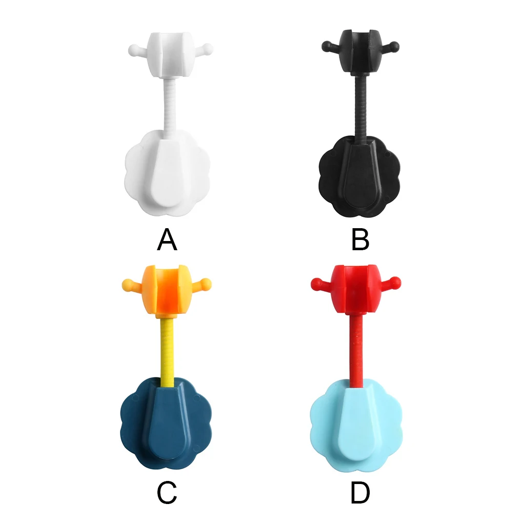 

hower Head Holder Hanger Punch-free Wall-Mounted Showerhead Bracket Self-Adhesive Adjustable Rack Bathroom Hook