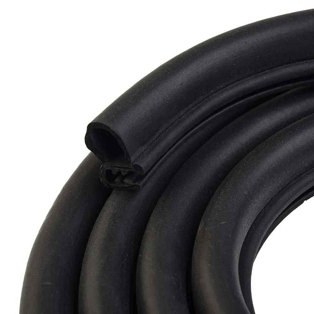 

1pc 300CM Car Door Edge Protector Guard Hardwearing Dustproof Rubber Black Seal Strip Fits Vehicles Ship Auto Parts