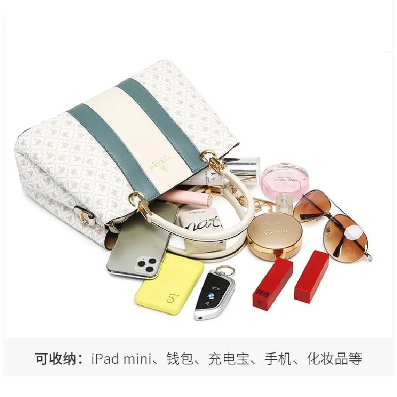 Women's Bag Fashion Designer Luxury New Handbags Tassel PU Leather Totes For Women Top-Handle Bags Casual Crossbody Shoulder Bag