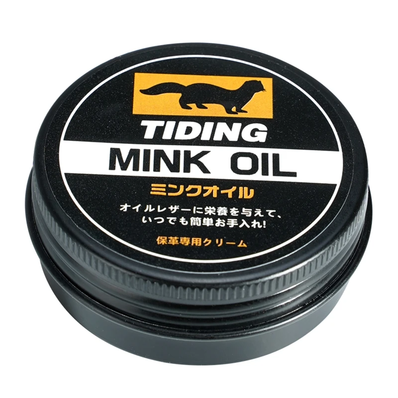 

581C Mink Oil Cream Practical Leather Maintenance Cream Leathercraft Accessories for Shoes Bags Leather Care Repair Wax