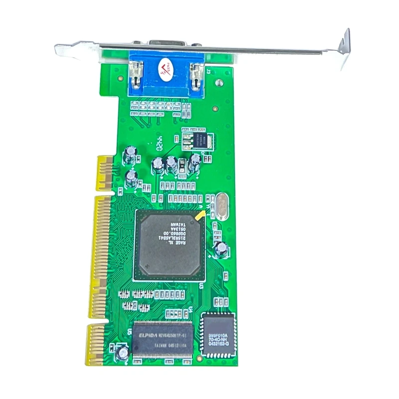 

Multi-Display Tractor Card ATI Rage XL 8MB 32Bit PCI VGA Desktop PCI Video Graphics Card SDRAM for Desktop PC Computer