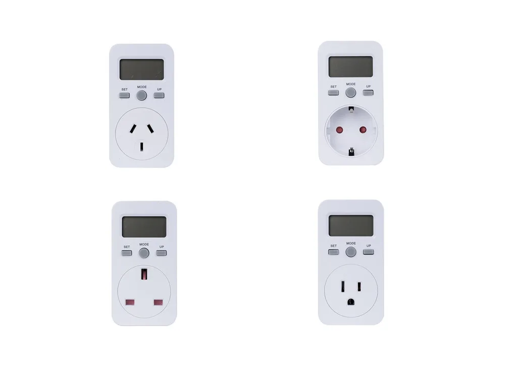 

UK Plug Electricity Monitor Power Meter Energy Usage Wattage Kwh Analyzer Socket