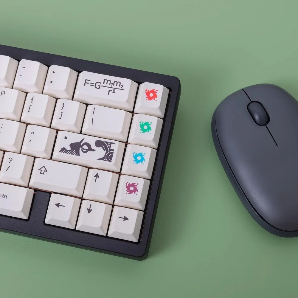 Тематический набор GMK Singularities 131 клавиша PBT изготовленный на заказ ретро вишневый