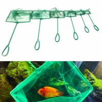 portable aquarium fish tank square shrimp small betta tetra fish net for fish floating objects crab net cleaning tool 3 10