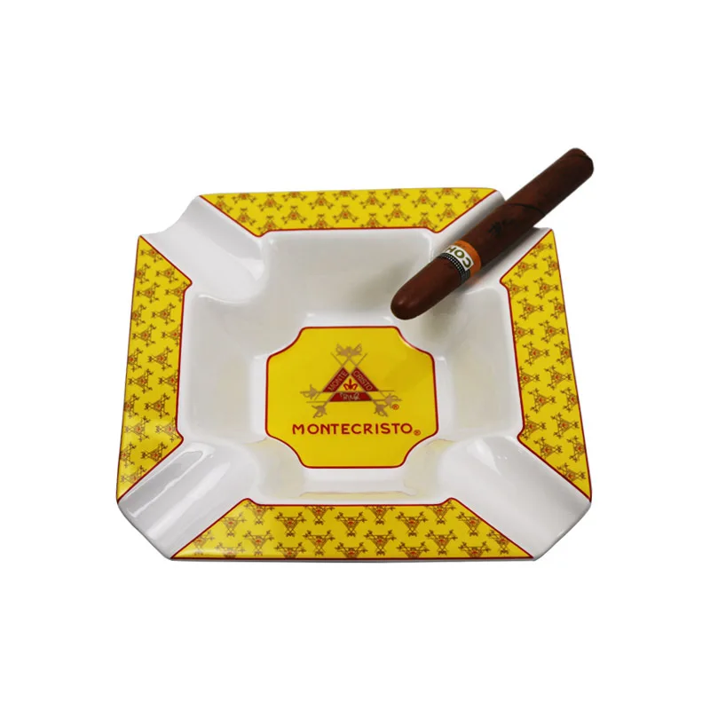 Большая керамическая пепельница для сигар Tabacco держатели пепельниц роскошные