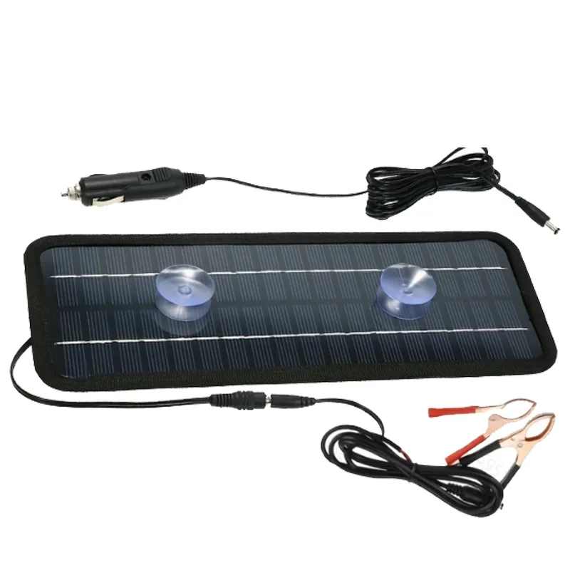 

Automotive Solar Power Charging Bank Photovoltaic Power Generation Panel 20W 18V DC Output Monocrystalline Silicon Solar Panel