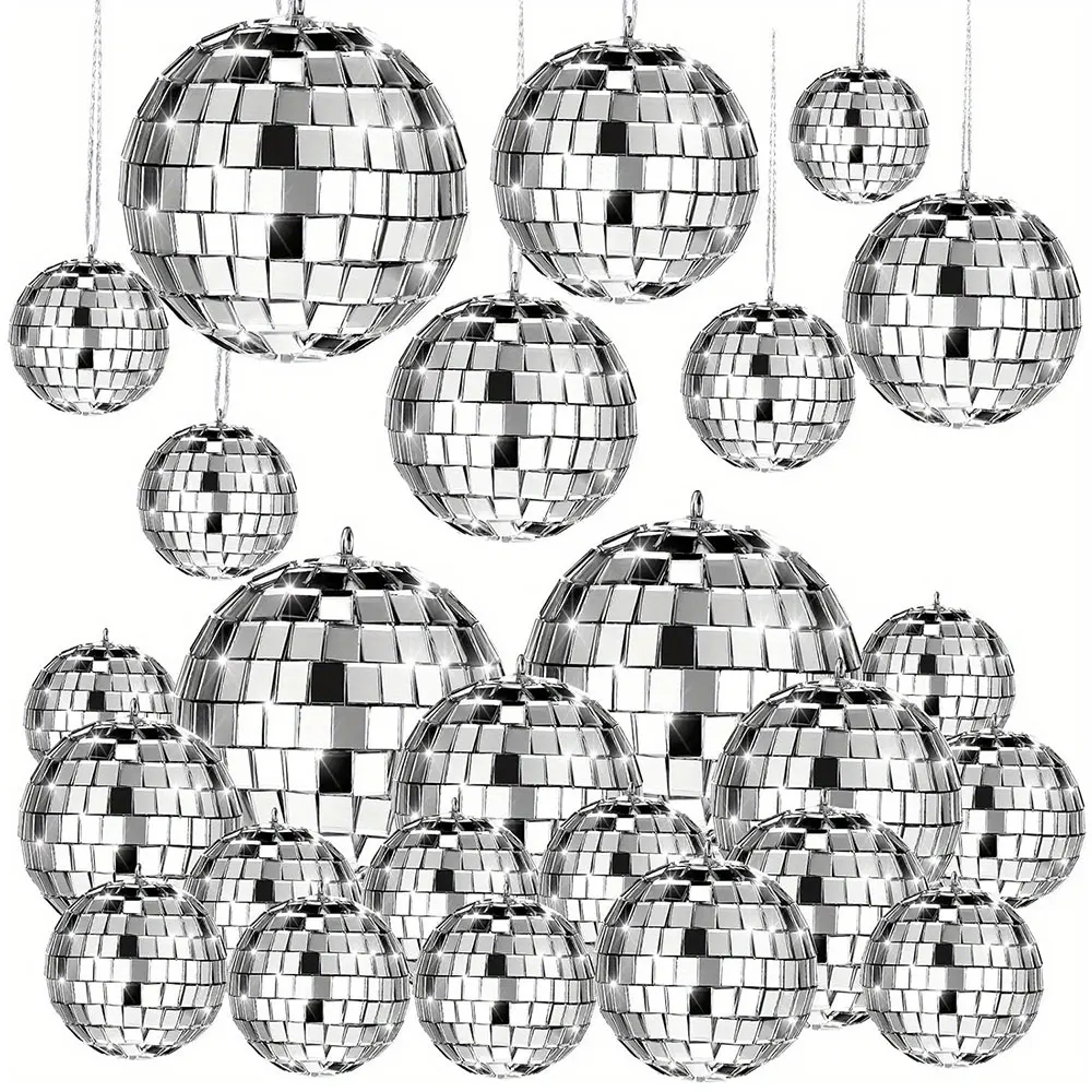 

Мини-диско шары для декора 20 шт.