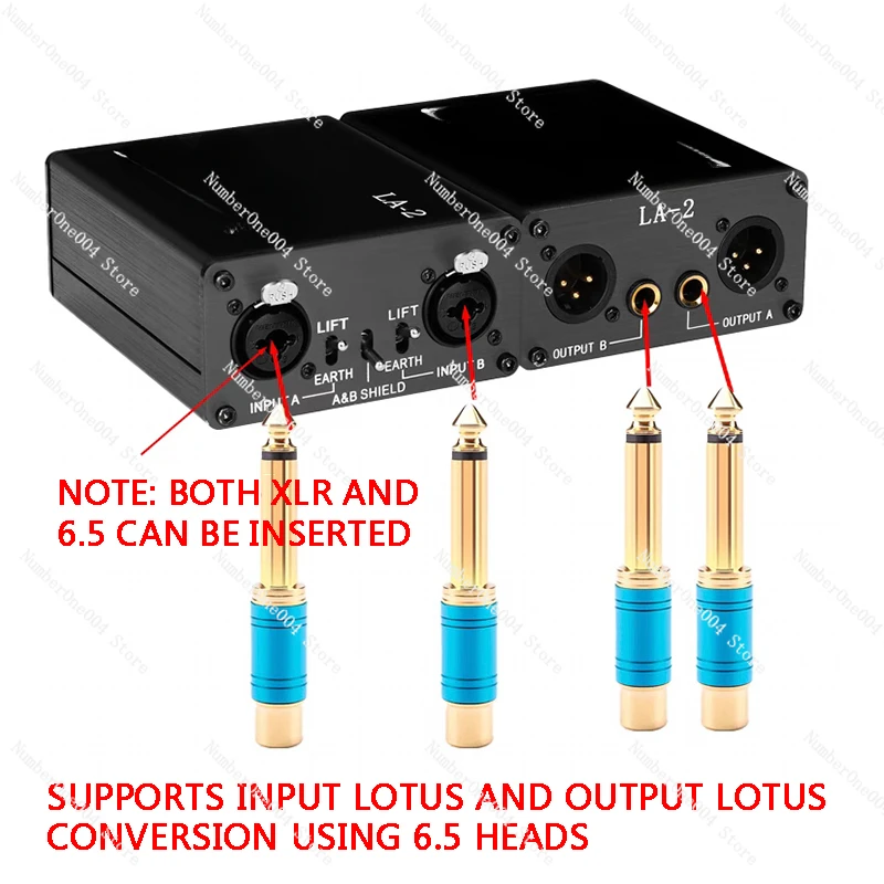 Подходит для аудиоизолятора LA2 фильтр шумоподавления устранения тока шума порт