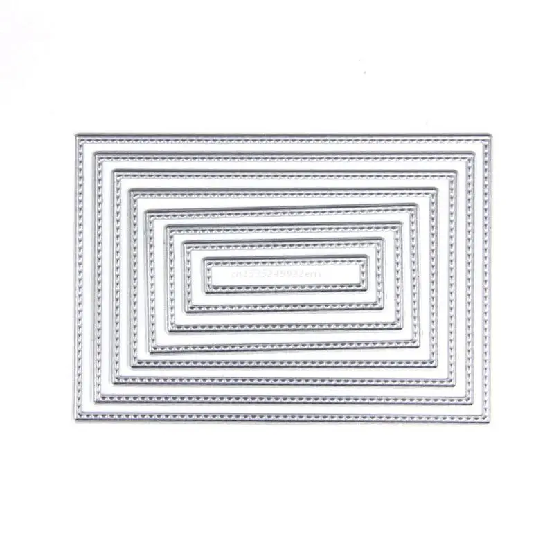 

Rectangle Cutting Dies Stencil DIY Scrapbook Album Paper Card Embossing Tool Dropship