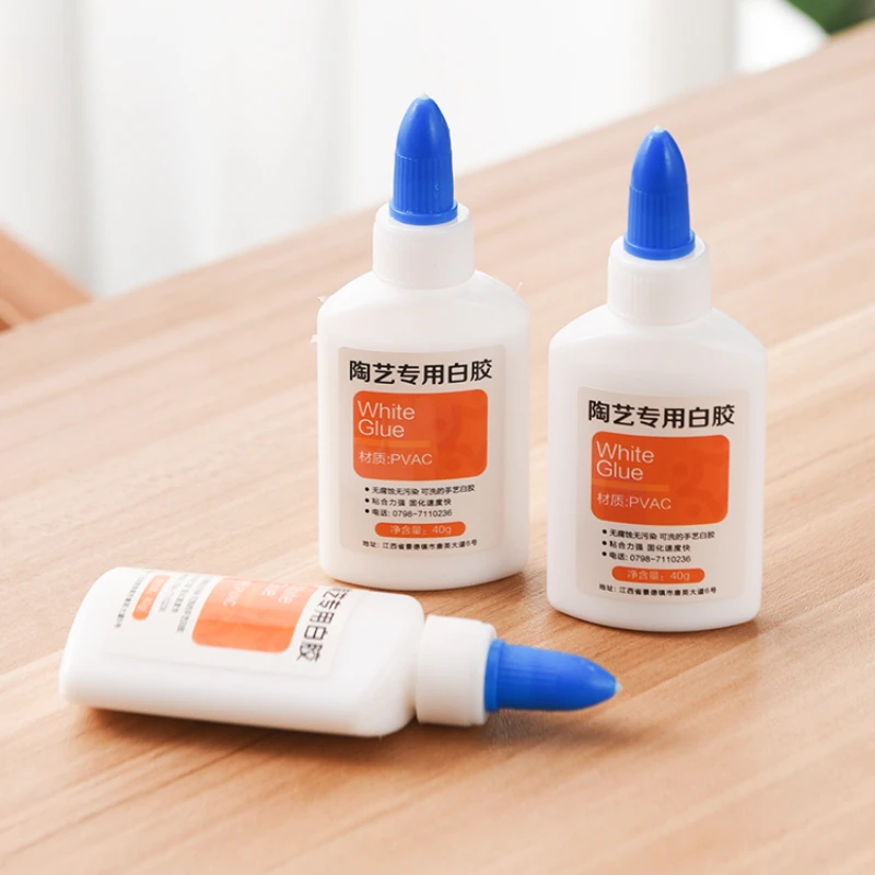 

Pottery Special White Glue Diy Model Quick-drying Glue White Latex Handmade Adhesive Glue Leaving White Glue