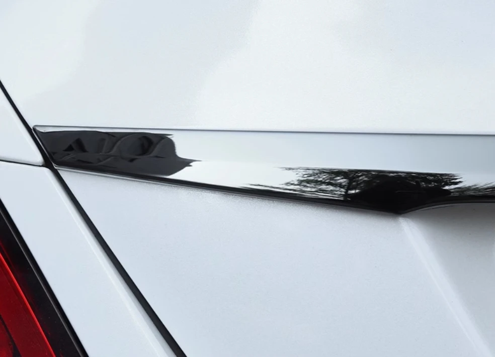 

Beautify стальная задняя дверь багажника, накладка на крышку багажника для 2015-19 2020 2021 Benz C-Class W205, внешние аксессуары для автомобиля