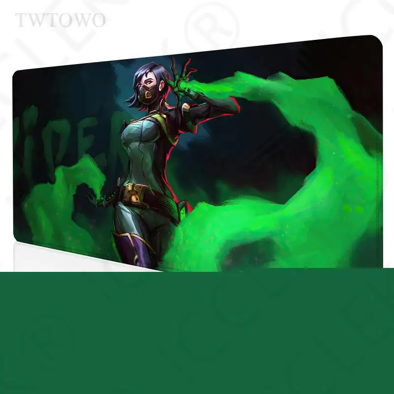 

Коврик для мыши Viper Valorant Gamer XL, новый домашний Коврик для компьютерной мыши HD XXL, коврики для мыши, офисный Противоскользящий коврик для мыши из натурального каучука