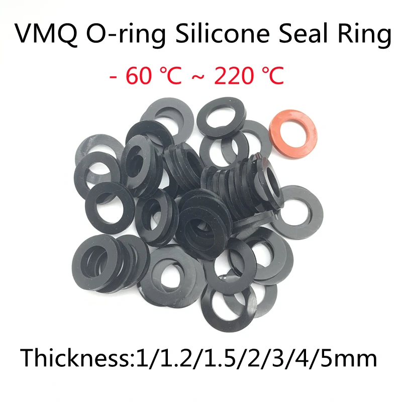 

O-ring Silicone Seal Ring Water Heater Faucet Soft Rubber Seal Gaskets Avirulent Insipidity Heat Resistant Kitchen Coffee Makers