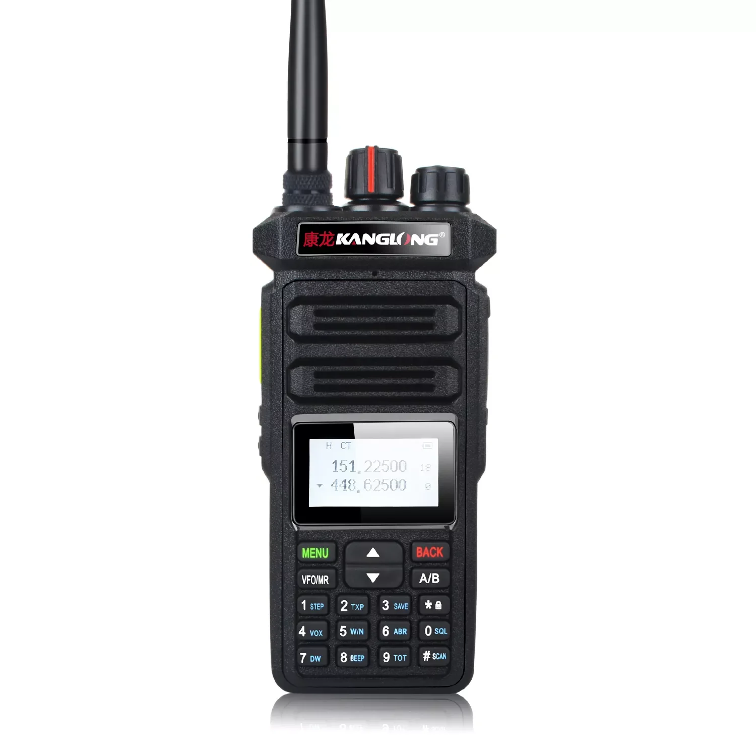 

Новинка Talkie Socotran KL-F6 12W высокая мощность большой дальности двухдиапазонный двойной дисплей двойной режим ожидания ручной двухсторонний рад...