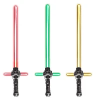 new light up laser sword toys setwith sound 7 colors and stretch length lightsaber toys for children party birthday gifts