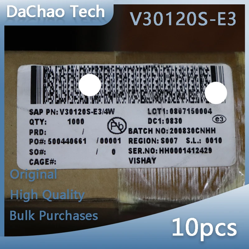 

10pcs V30120S-E3 30A 120V VISHAY Schottky Diodes TO-220 Original New