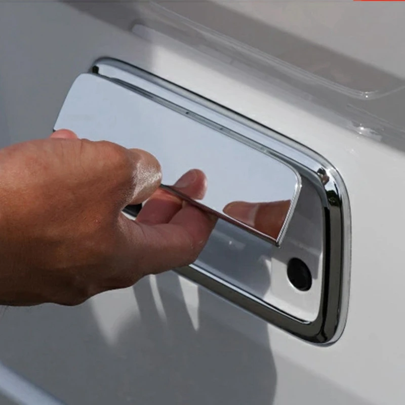 Автомобильный хромированный ABS задний багажник дверной захват ручка чаша