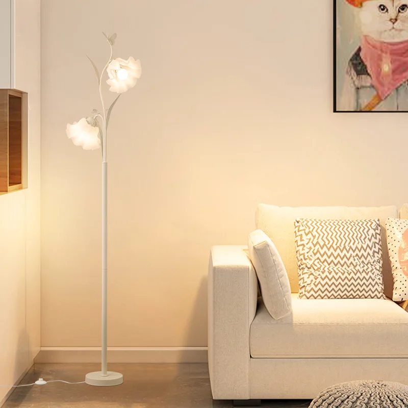 Декоративная Цветочная Напольная Лампа E27 85-265 в