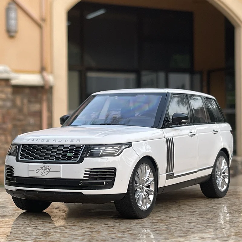 

Коллекция 1/18 года, модель спортивного автомобиля Range Rover из сплава, литая металлическая игрушка, модель внедорожника, модель автомобиля, имитация звука и реальности, детские подарки