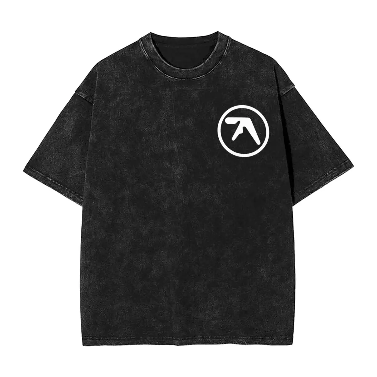 Футболки Aphex Twin Washed уличная одежда винтажные футболки в стиле хип-хоп для