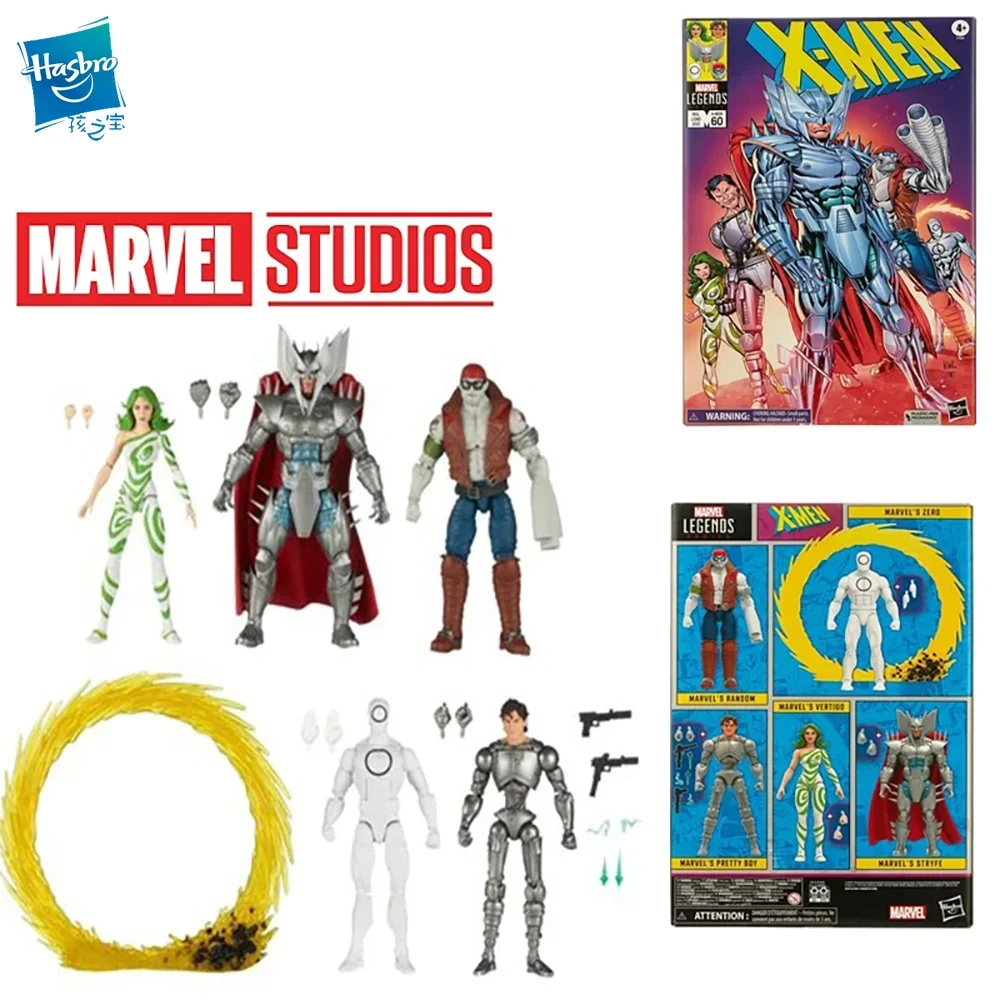 

Hasbro Marvel Legends 2023 X-Men 60Th Random Zero Pretty Boy Vertigo Stryfe 6 Inches 16CM Children's Toy Gifts Collect Toys