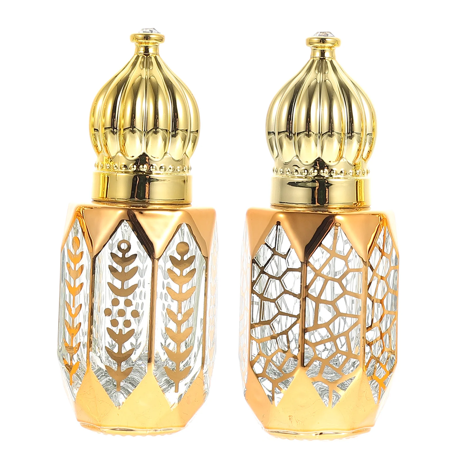 

2pcs Roller Sub Bottle Bottle Sub- Packaging Bottles Glass Roll- On Bottles Oil Roller Bottles Essential Oil Bottle