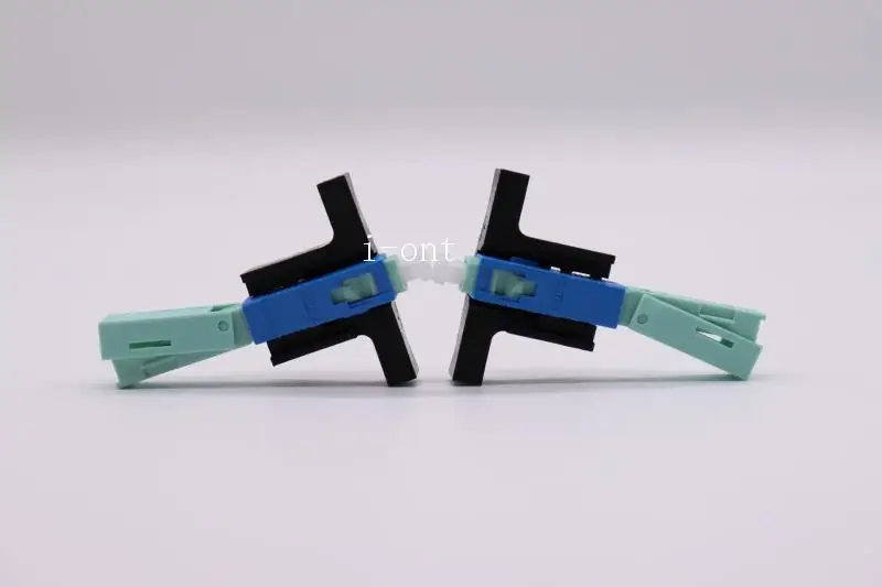 Wholesales SC APC&UPC Fast Connector Single-Mode Connector FTTH Tool Cold Connector Tool Fiber Optic Fast Connnector 53mm