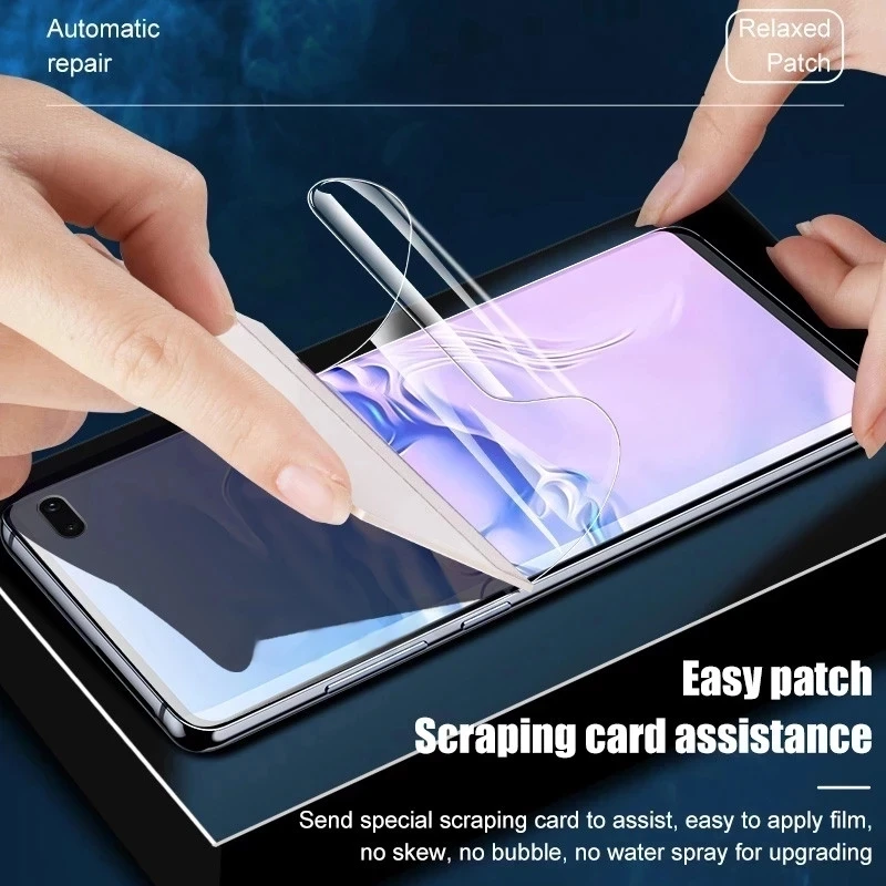 full cover hydrogel film for huawei p50 pro screen protector for huawei p10 p20 p30 p40 pro lite p smart z soft protective film free global shipping
