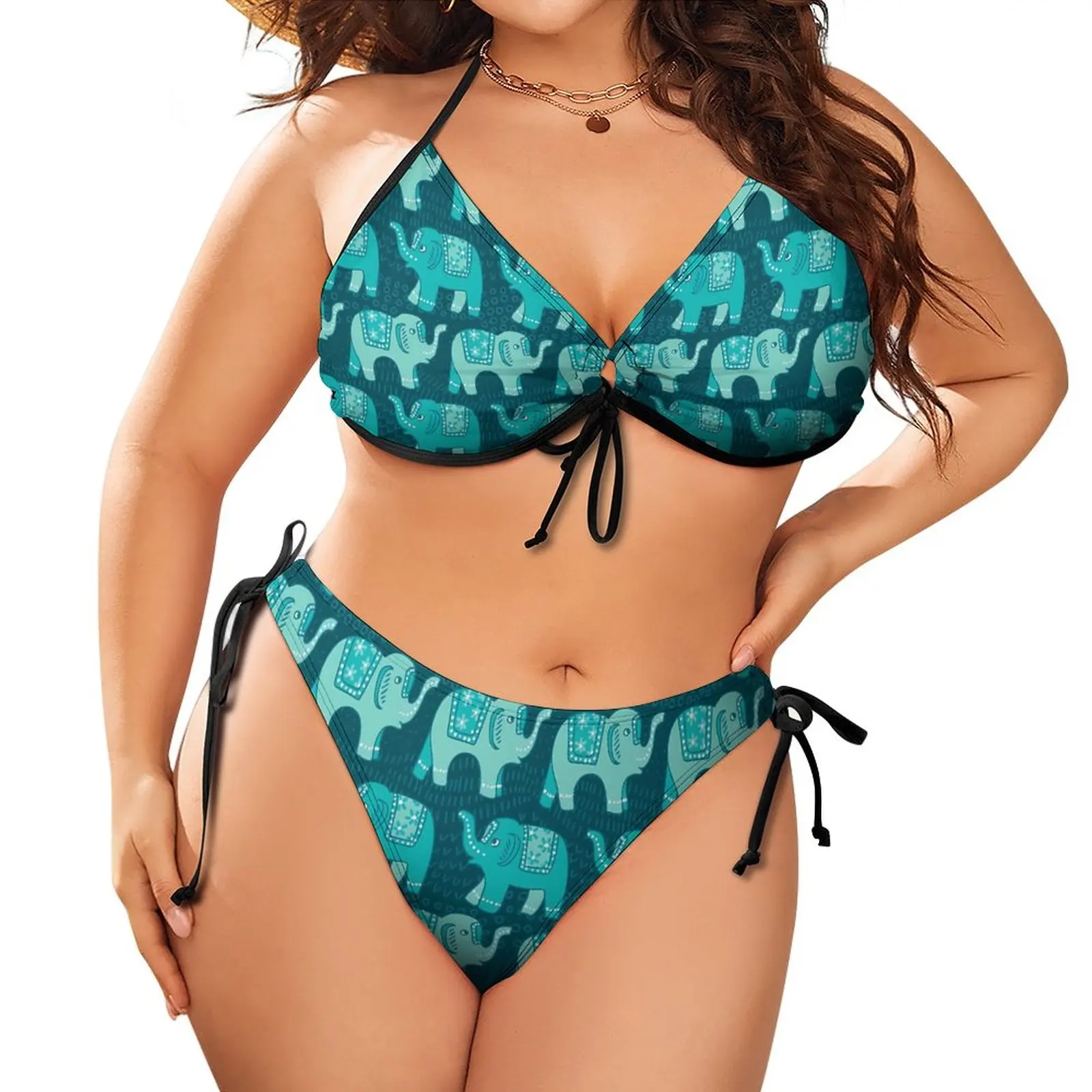 

Купальник-бикини с эффектом пуш-ап