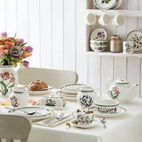 uk protonic merrill lynch plant garden import ceramic teapot teacup tea set coffee set