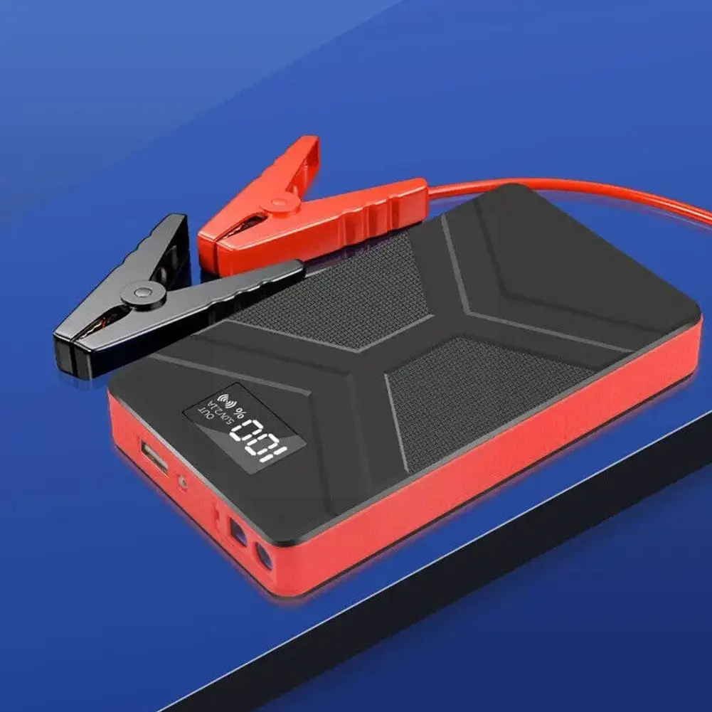 

Universal Car Battery Jump Starter Portable Car Battery Charger Starter Bank Booster Booster Car Power Starting Device Y8l4