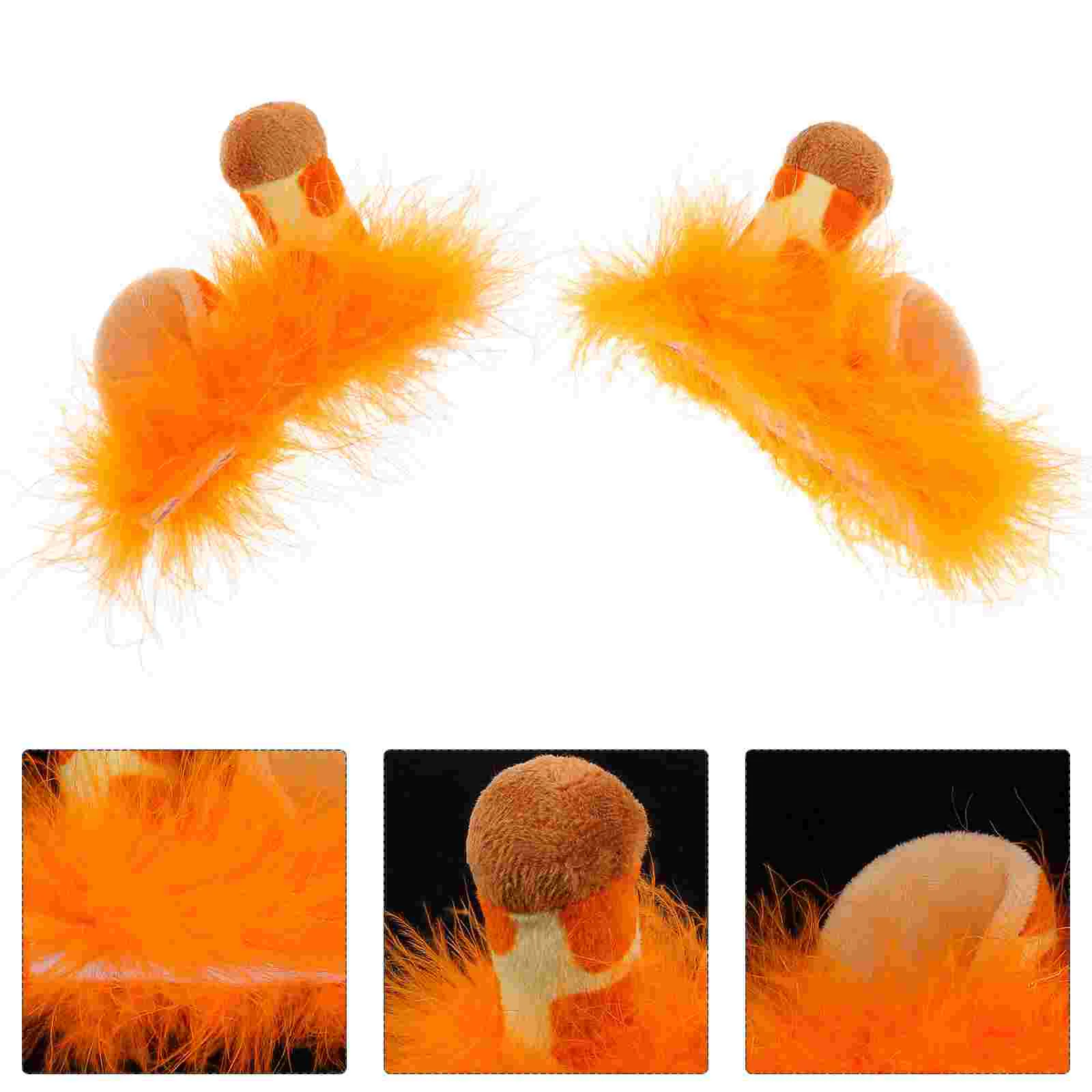 

2Pcs Ornaments Detachable Lovely Accessories Ski Decors Decors