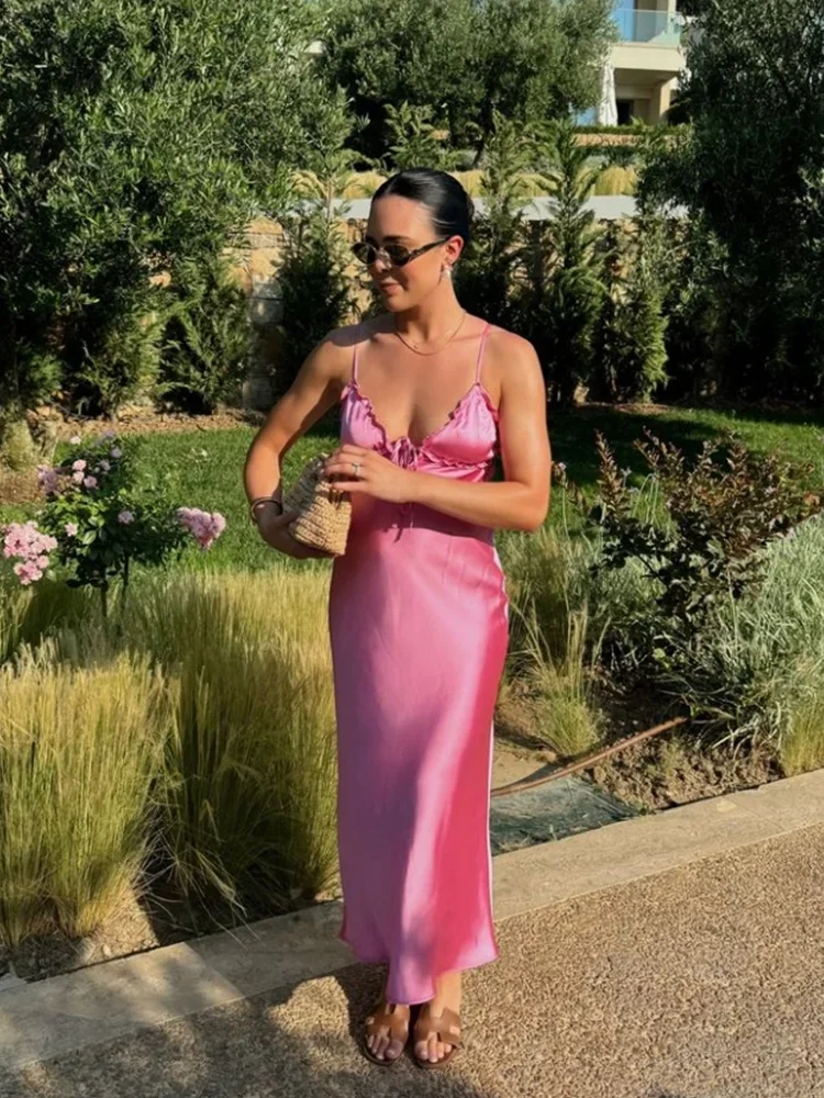 MSNLOA женское летнее платье 2024