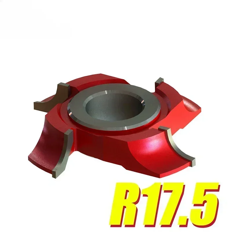 Индивидуальные 4-зубые 6-зубчатые фрезы для резки древесины с вогнутым радиусом 1/4