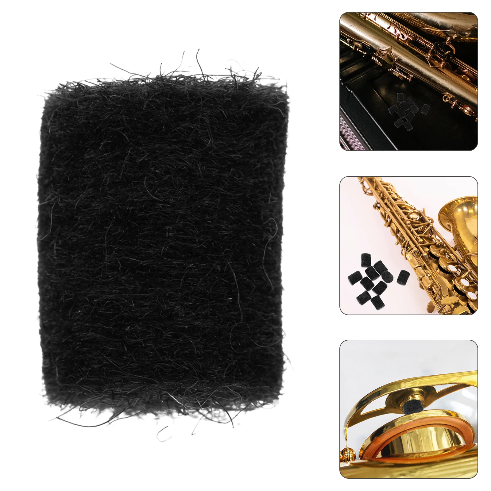

10 Pcs Springs Kit Saxophone Felt Column Premium Set Portable Repairing Supplies Lightweight Pillar