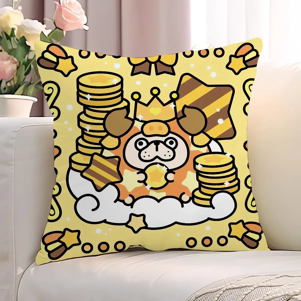 Квадратные Наволочки Gollum Filthy Pig - Декоративная Квадратная Стеганая Наволочка