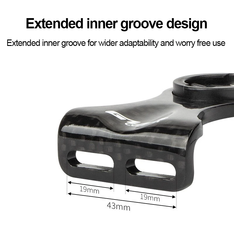 GUB 693 углеродное волокно кодовый кронштейн для часов удлинитель передний GARMIN Cat eye