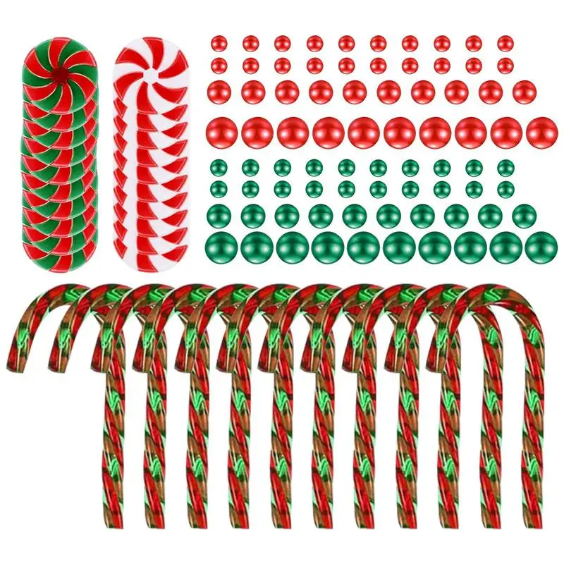 

Candy Cane Vase Filler Christmas Floating Candles Candy Cane Floating Candles Centerpiece For Holiday Home Table Party Decor