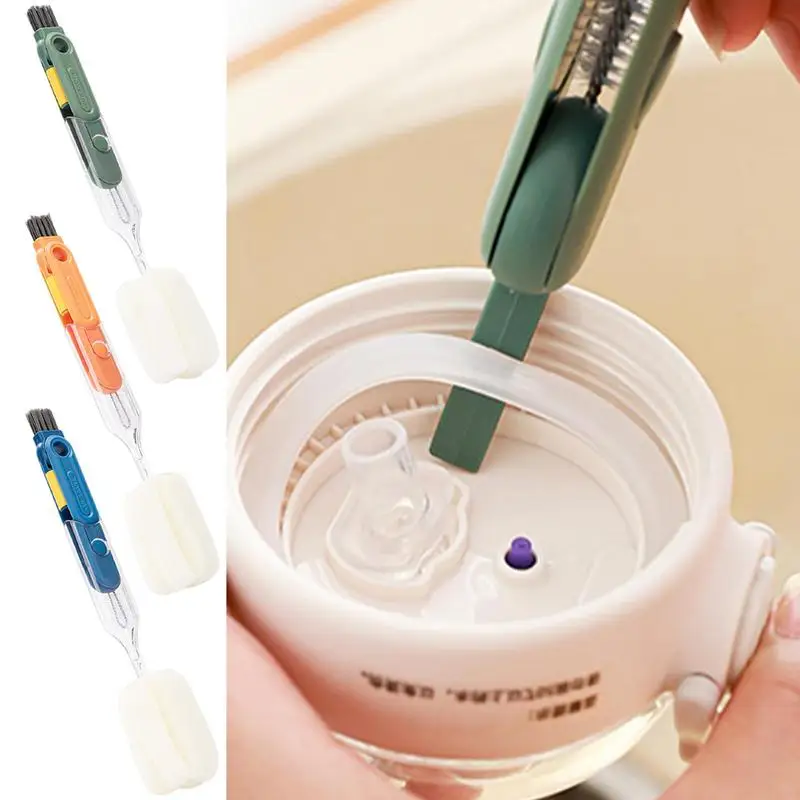 

Cup Cleaning Brush Multifunction Cleaning cup Brush cup and bottlel Tool Brush Silicone Cleaning Tools for Bottles and Glassware