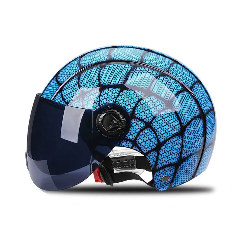 Летний детский шлем для езды на мотоцикле мальчиков и девочек велосипеде