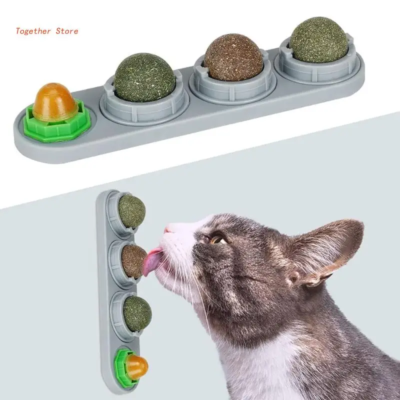 

Набор поворотных шаров Catnips для чистки кошек и зубов