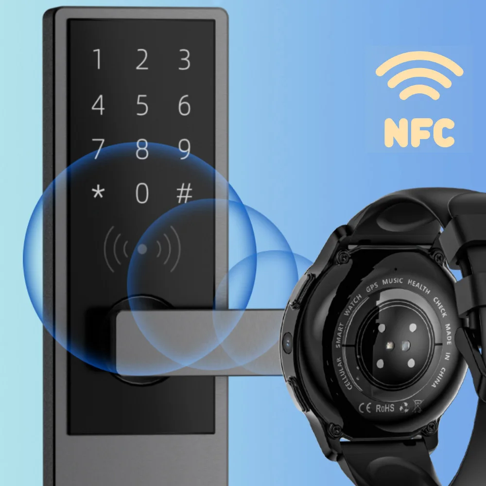 Смарт-часы LOKMAT 4G LTE SIM-карта GPS Wi-Fi 2 + 16 Гб