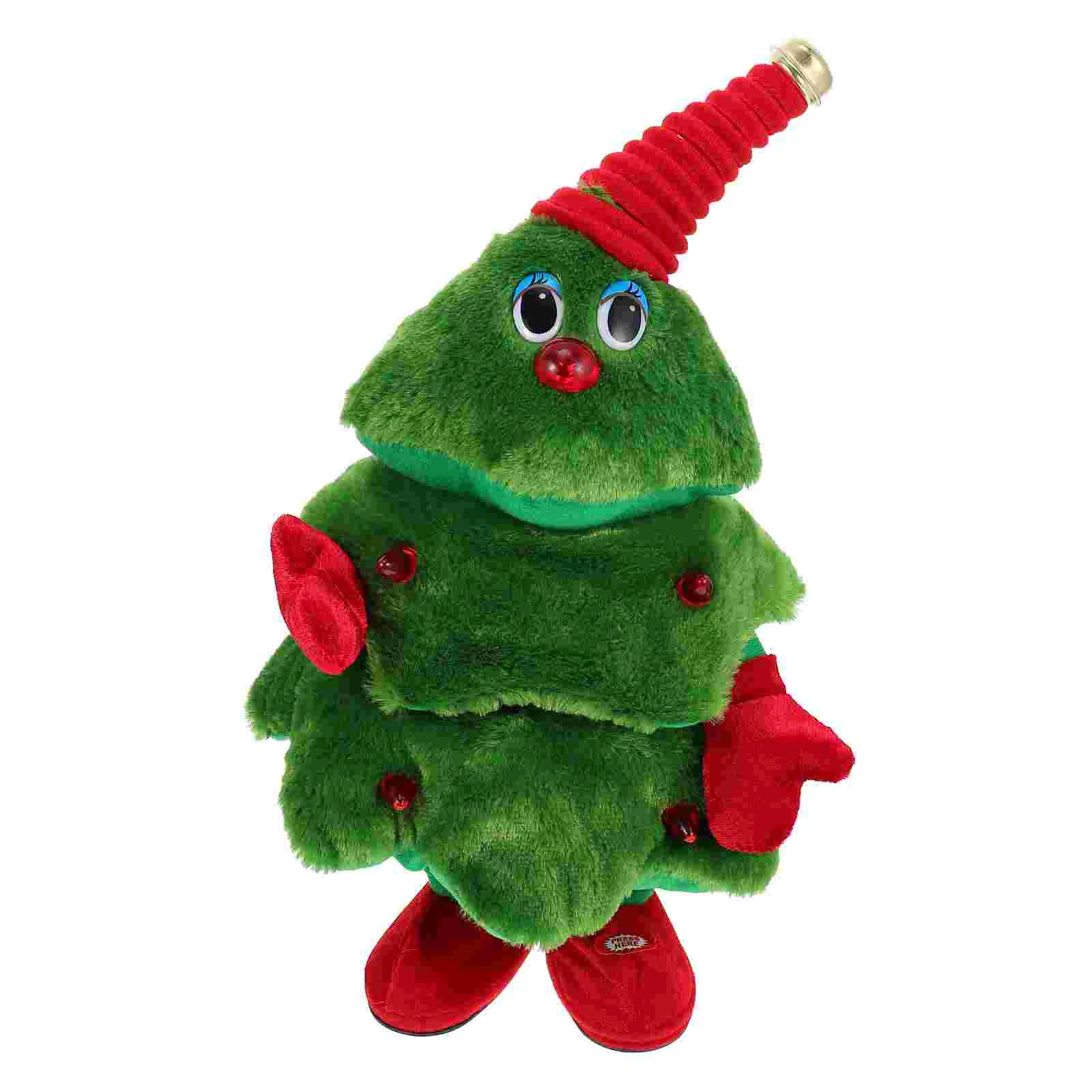 

Christmasstuffed Treetoys Decoration Plush Dancing Decor Homeelectric Playthingsupplies Animal Novelty Kids Present Gift Singing