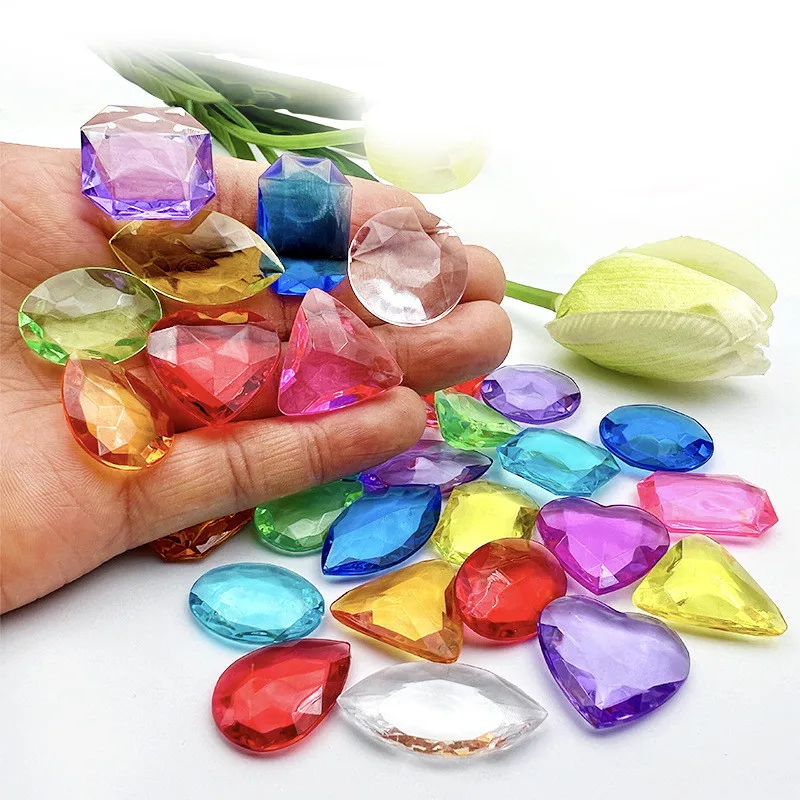

10Pcs 20-25mm Plastic Rectangular oval Diamond Shape Pawn Stone Game Pieces For Token Board Game Counter Accessories 10 Shapes