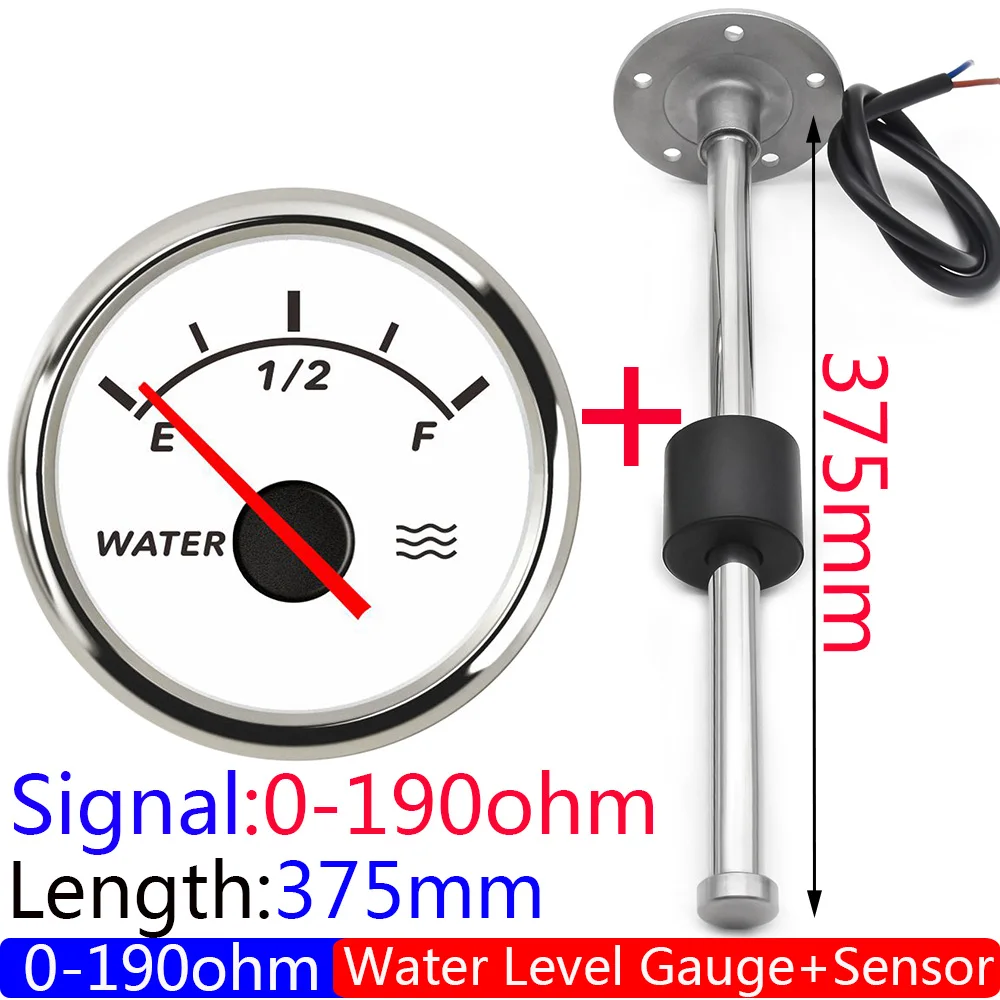 

Новейший 0-190 Ом 52 мм датчик уровня воды для датчика уровня воды 100-600 мм указатель измеритель уровня в резервуаре для воды с красной подсветкой на заказ