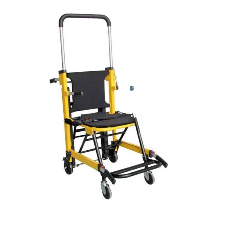 Шезлонг dɾscalade Manuelle Pliable d'Urgence Fauteuil Roulant en Alliage d'Алюминий Haut et Bas Machine