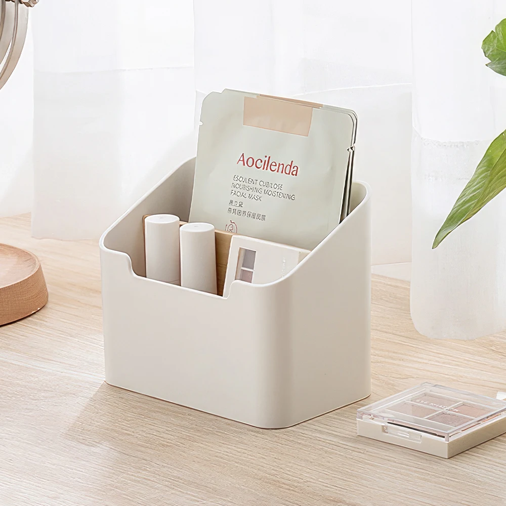 Настольный держатель для кистей макияжа 2/4 ячеек коробка хранения косметики